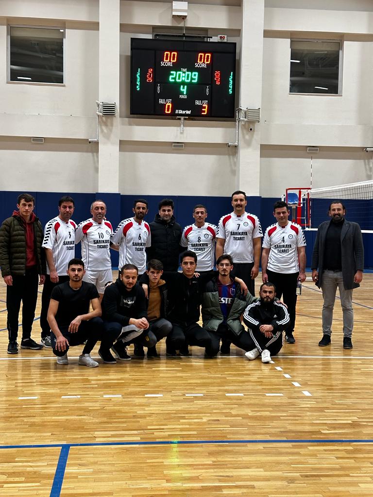  Our Vocational School of Social Sciences Achieved the Championship Cup in the 14th Sports Games Staff Volleyball Tournament of our University.